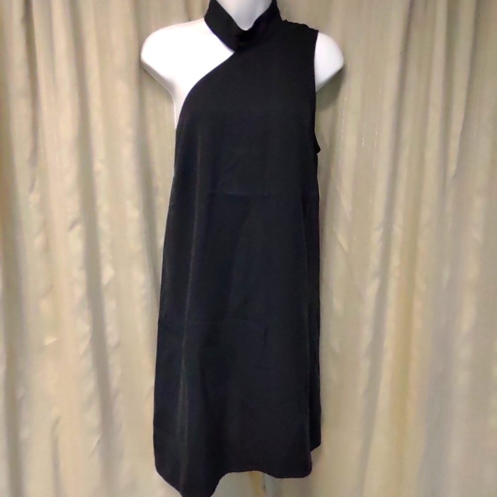 DO + BE Black Shoulder Open  Women's Mini Dress. Size M. 🆕